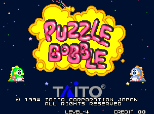 puzzle bobble 1994